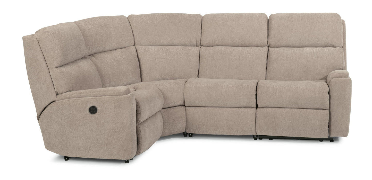 Rio Fabric Power Reclining Sectional