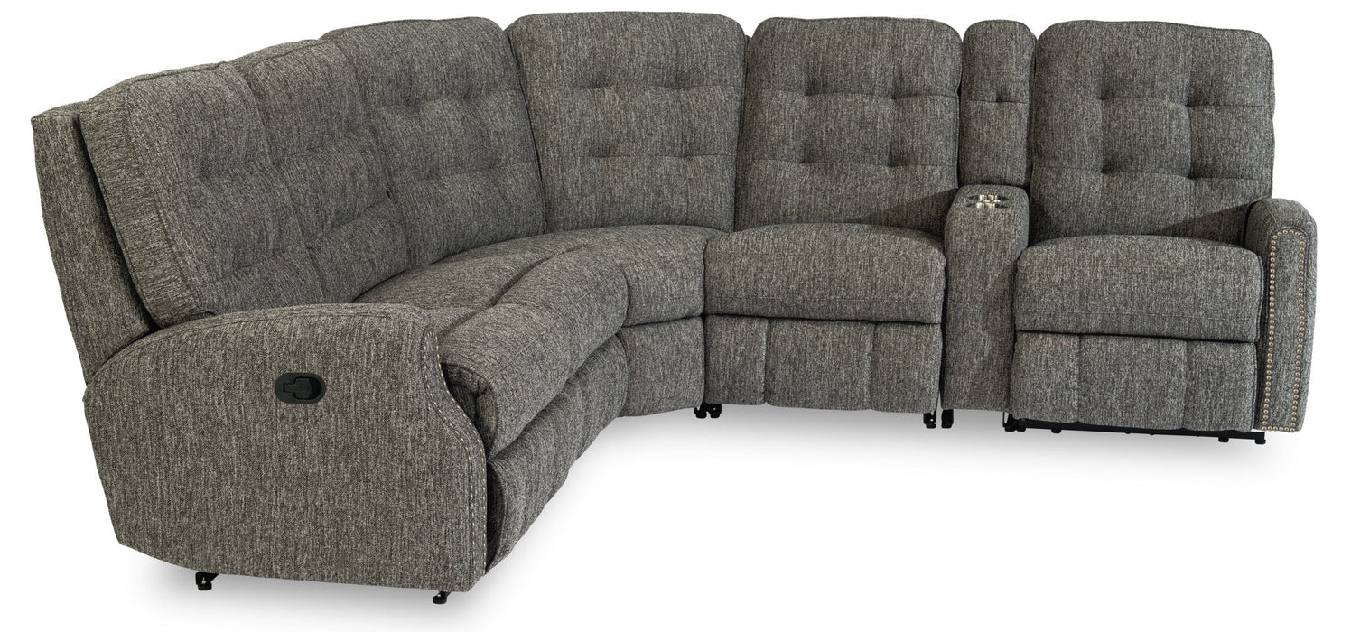 Devon Fabric Reclining Sectional