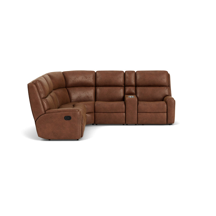 Rio Fabric Reclining Sectional