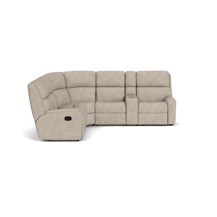 Rio Fabric Reclining Sectional