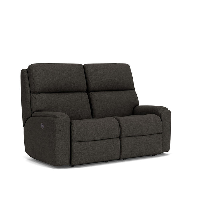 Rio Fabric Power Reclining Loveseat