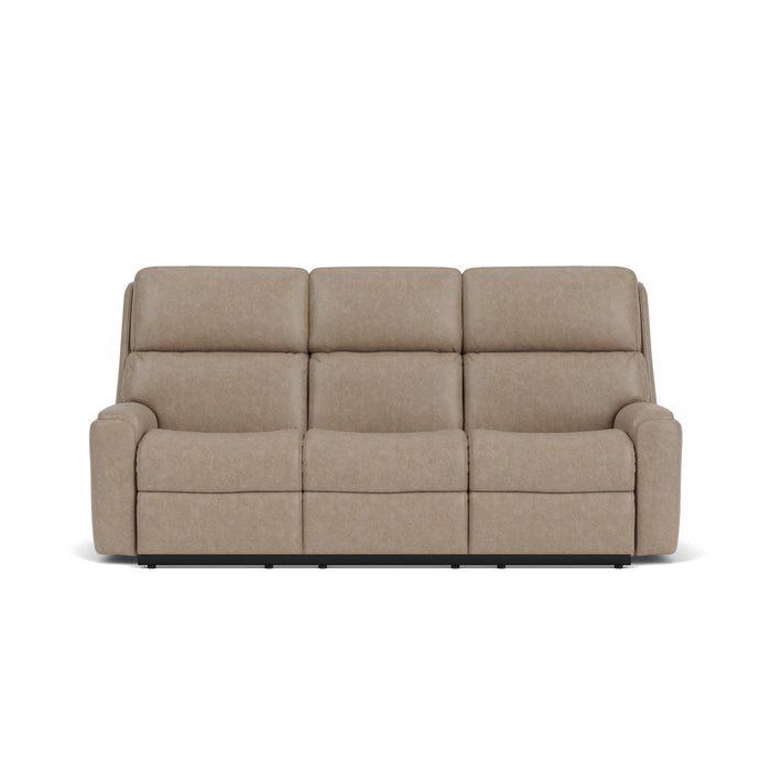 Rio Fabric Power Reclining Sofa with Power Headrests