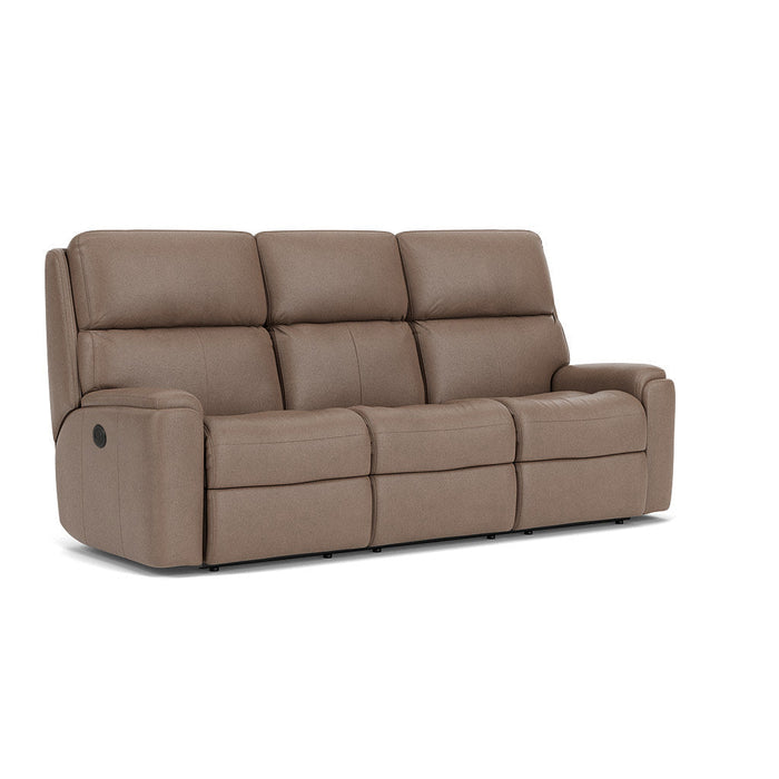 Rio Leather Power Reclining Sofa