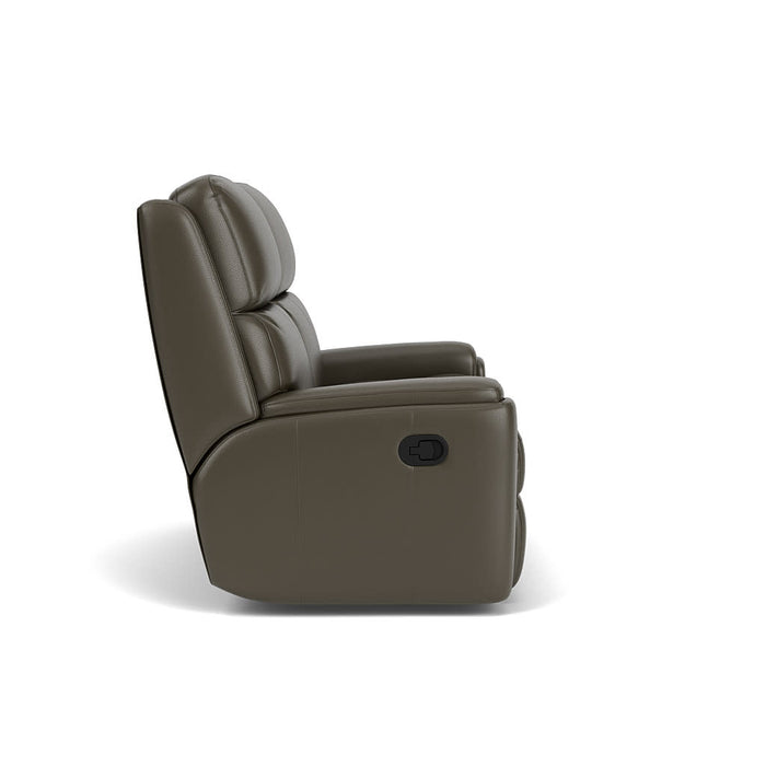 Rio Leather Reclining Loveseat