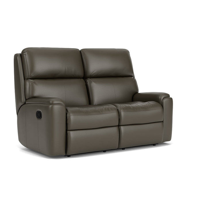 Rio Leather Reclining Loveseat