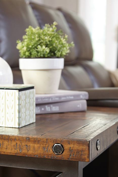 Carpenter Brown Chairside Table