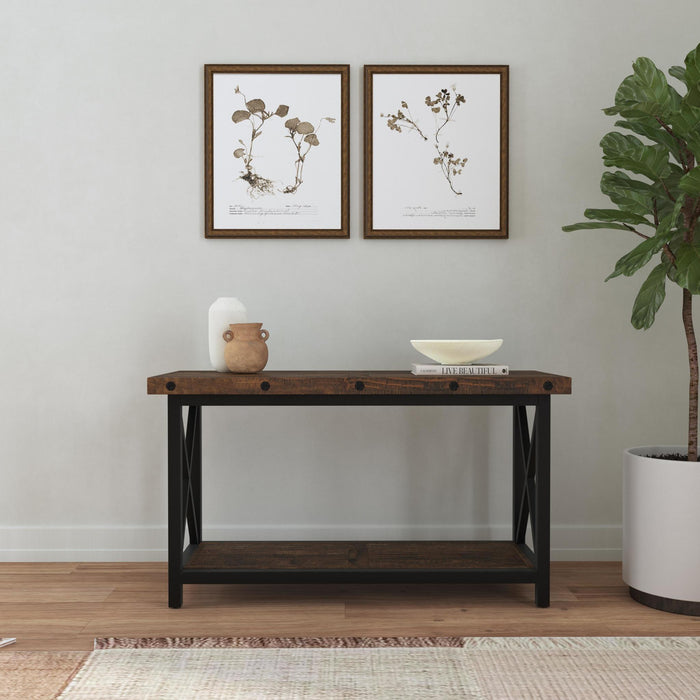 Carpenter Brown Sofa Table