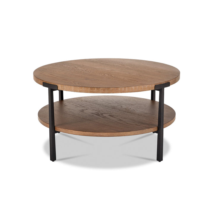 Millwork Round Coffee Table