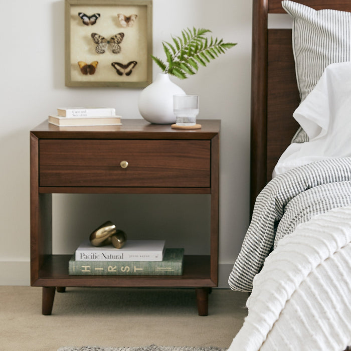 Ludwig Brown Open Nightstand