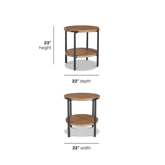 Millwork Round End Table