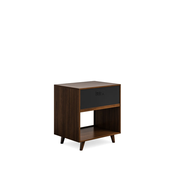 Ludwig Brown Open Nightstand