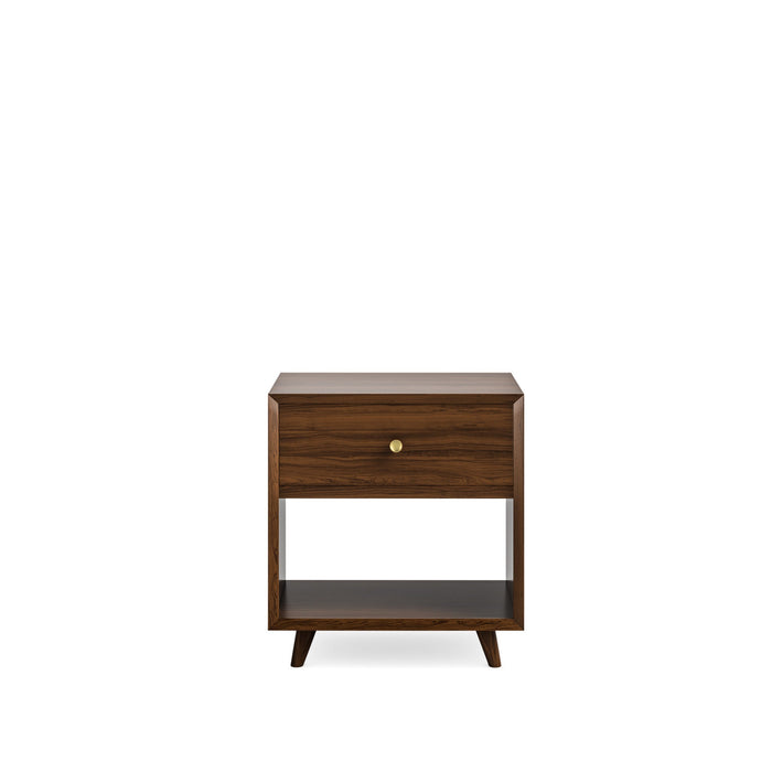 Ludwig Brown Open Nightstand