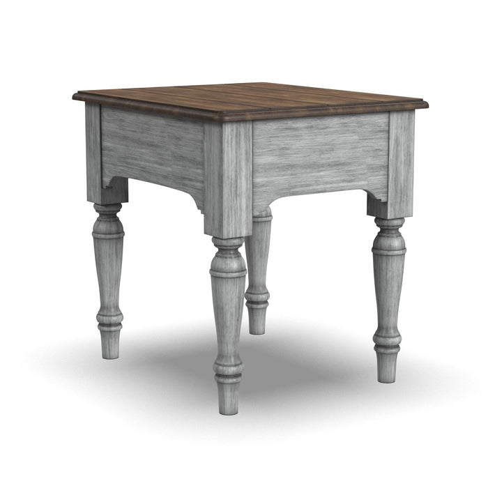 Plymouth Gray End Table