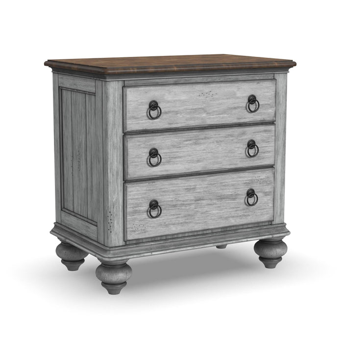 Plymouth Gray Nightstand