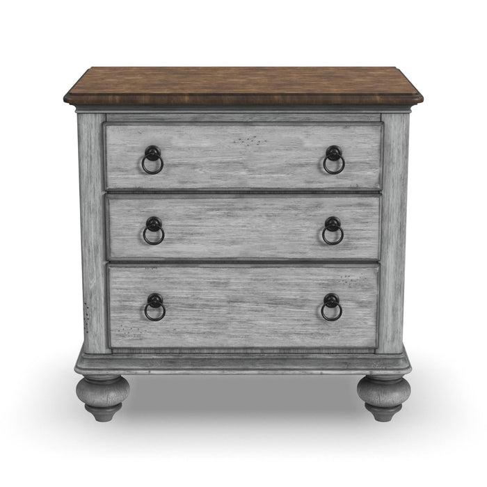 Plymouth Gray Nightstand