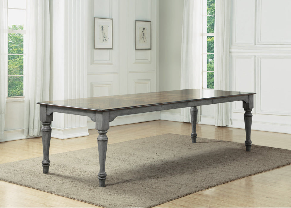 Plymouth Gray Rectangular Dining Table