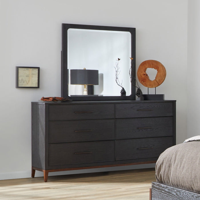 Waterfall Black Drawer Chest