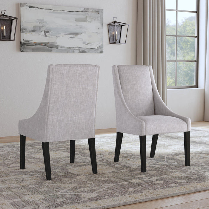 Lattice Upholstered Dining Chair