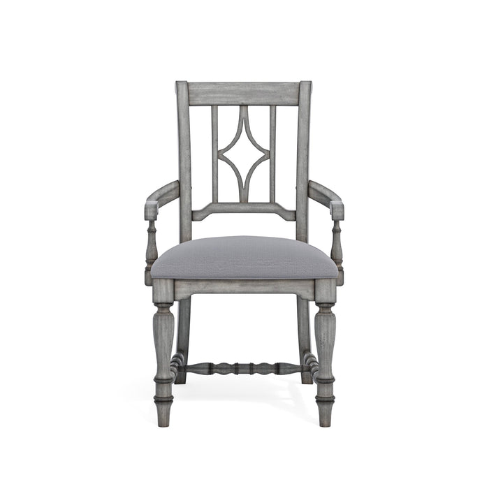 Plymouth Gray Pair of Dining Chairs