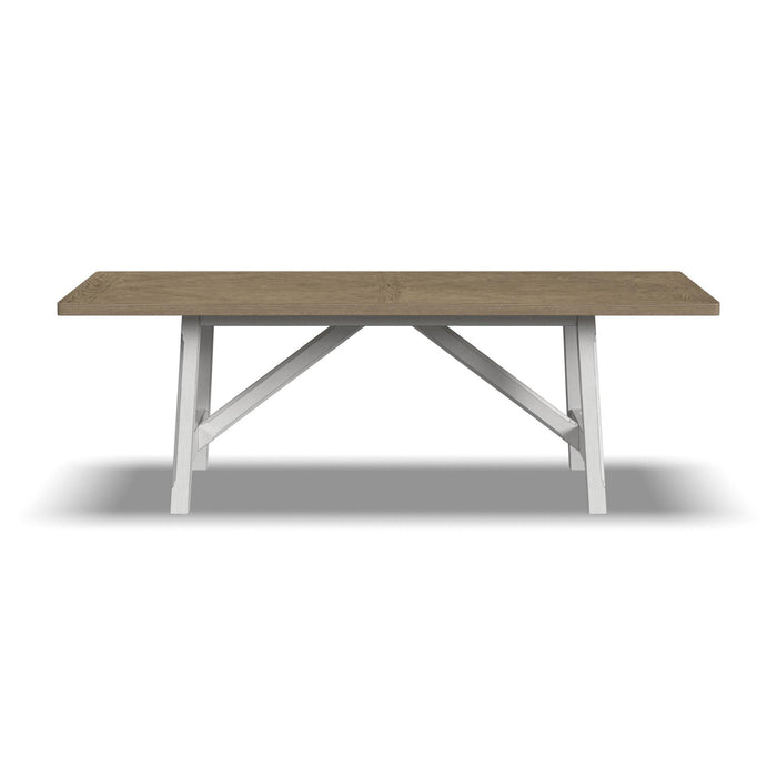 Melody White Rectangular Dining Table