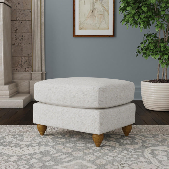 Veda Fabric Ottoman