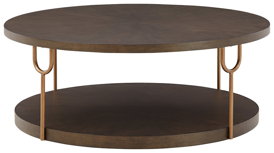 Brazburn Round Cocktail Table