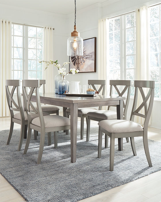 Ashley Express - Parellen Dining Table and 6 Chairs