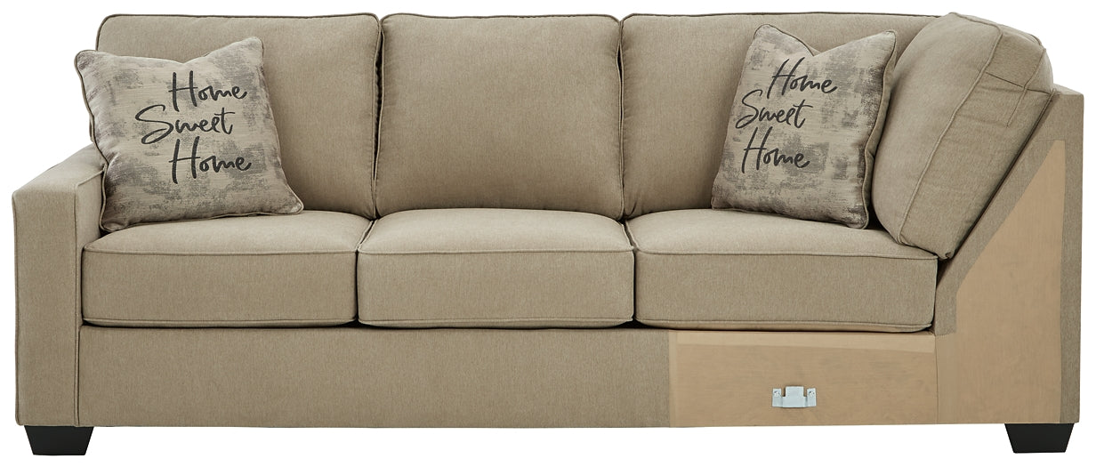 Lucina 3-Piece Sectional with Ottoman