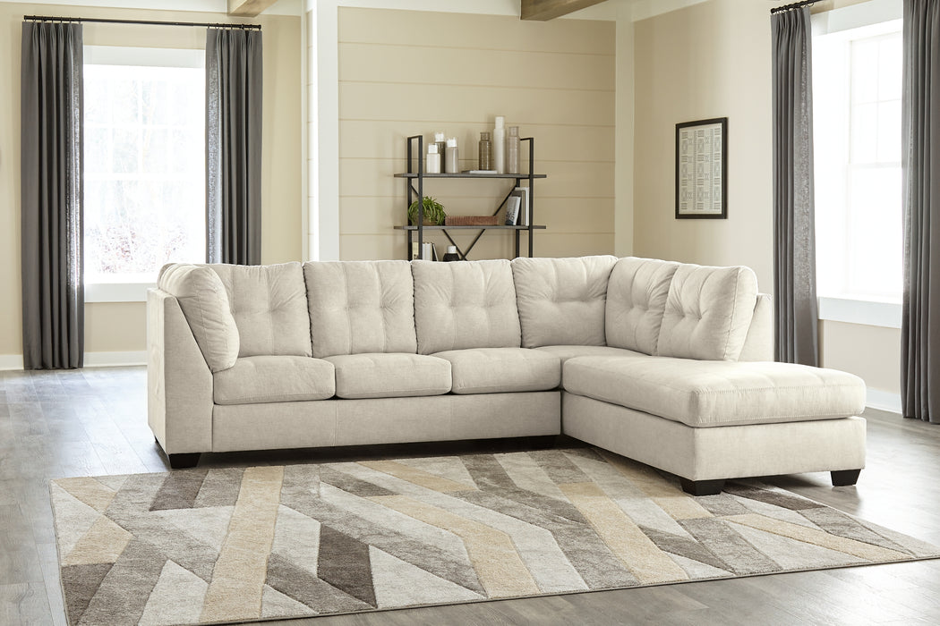 Falkirk 2-Piece Sectional with Ottoman