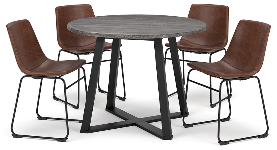 Ashley Express - Centiar Dining Table and 4 Chairs