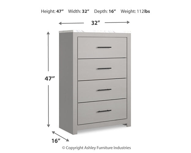 Cottonburg Four Drawer Chest