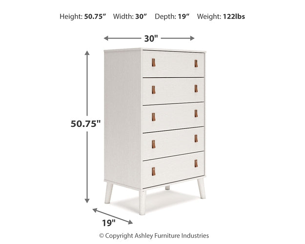 Ashley Express - Aprilyn Full Platform Bed with Dresser and Chest