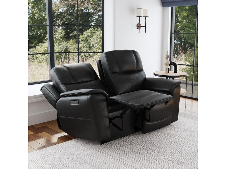 Crew Power Reclining Loveseat with Power Headrests and Lumbar