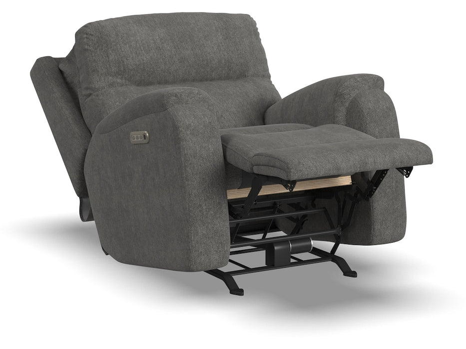 Penn Power Rocking Recliner with Power Headrest and Lumbar