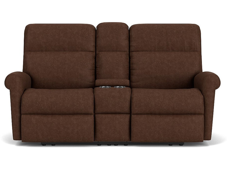 Davis Reclining Loveseat with Console