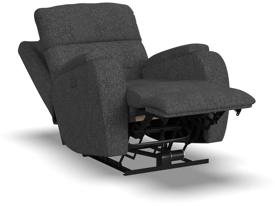 Strait Power Recliner with Power Headrest