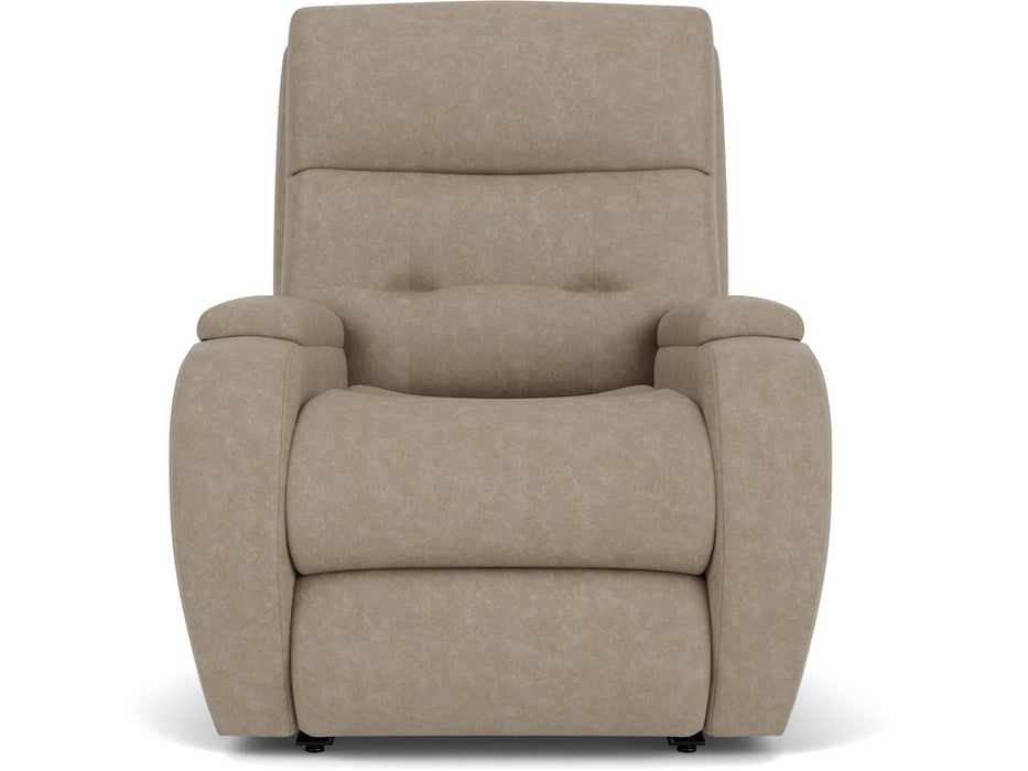 Strait Power Recliner with Power Headrest