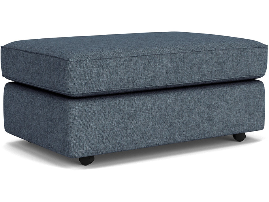 Vail Cocktail Ottoman with Casters