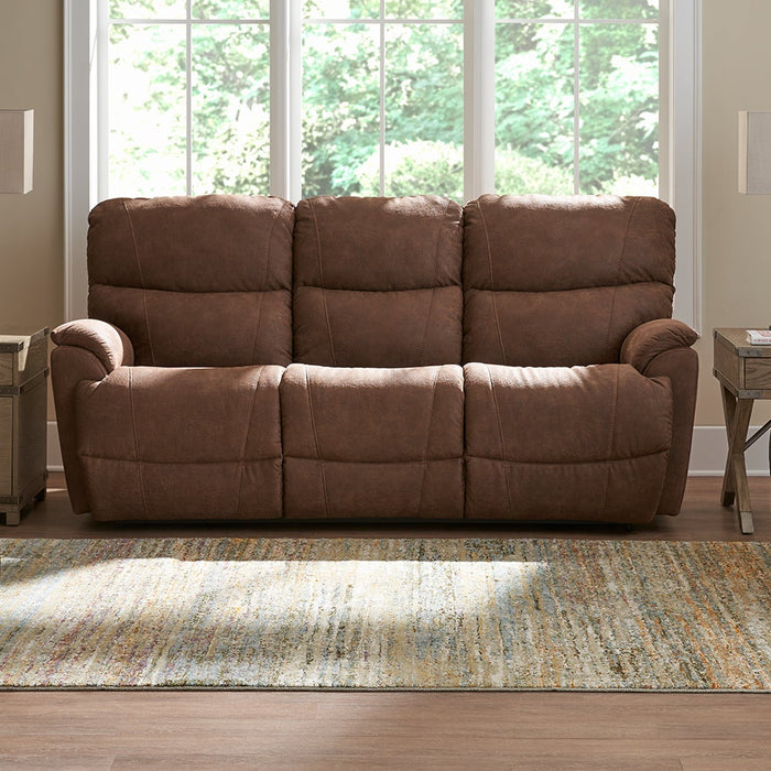 Trouper Power Reclining Sofa w/ Headrest & Lumbar