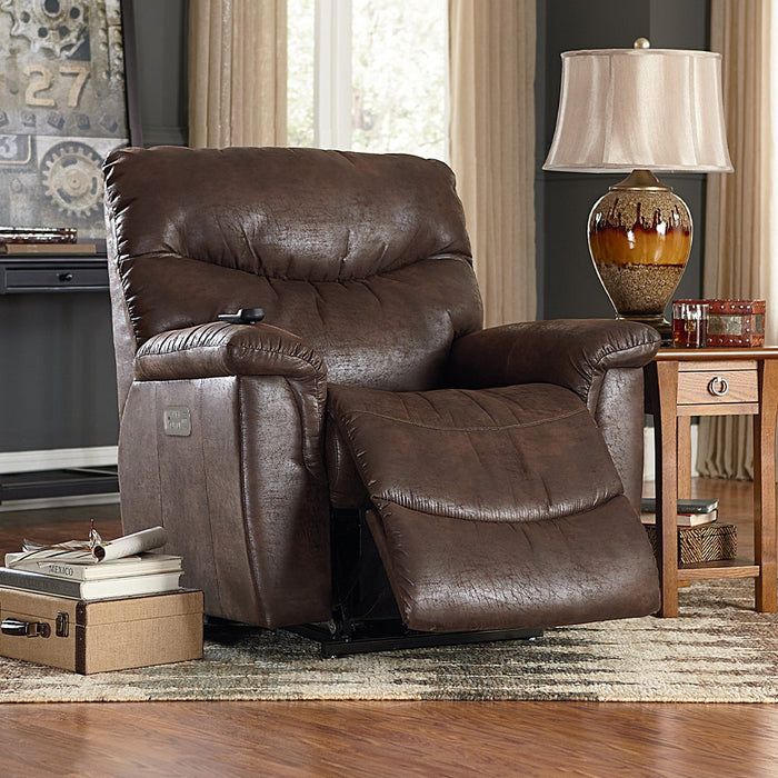 James Power Wall Recliner w/ Headrest & Lumbar