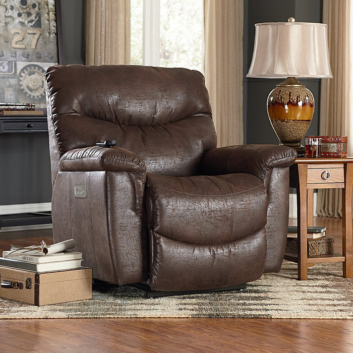 James Power Wall Recliner w/ Headrest & Lumbar