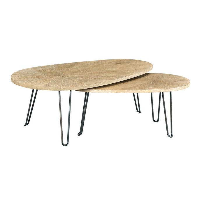 Oblique Bunching Cocktail Table