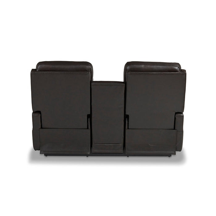 Finley Power Wall Reclining Loveseat w/ Console Headrest & Lumbar