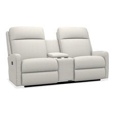 Finley Power Wall Reclining Loveseat w/ Console Headrest & Lumbar