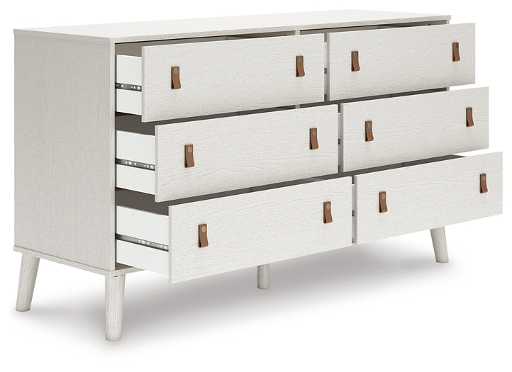 Aprilyn Twin Panel Bed with Dresser, Chest and Nightstand