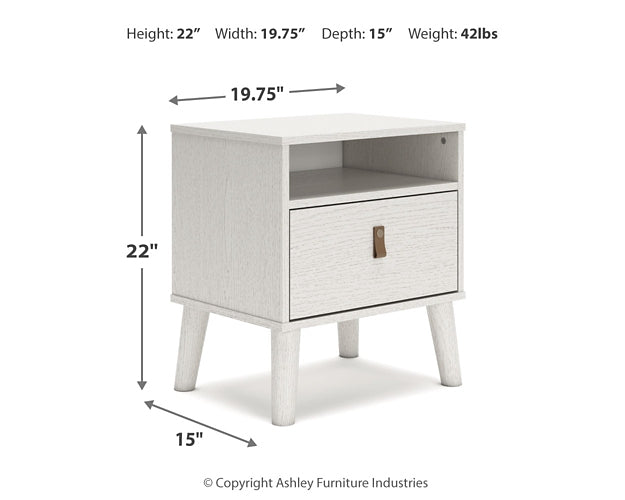 Ashley Express - Aprilyn Twin Panel Bed with Dresser and 2 Nightstands