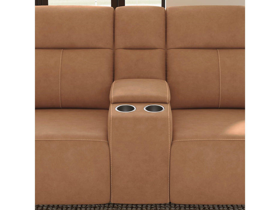 Walter Power Reclining Loveseat with Console and Power Headrests