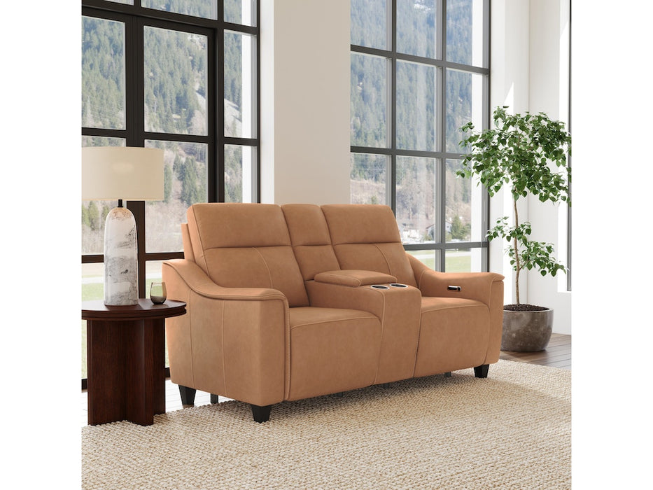 Walter Power Reclining Loveseat with Console and Power Headrests