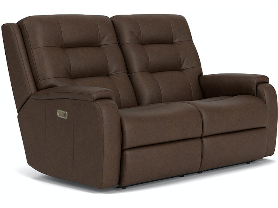 Arlo Power Reclining Loveseat with Power Headrests and Lumbar