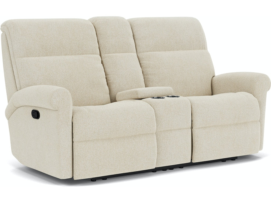 Davis Reclining Loveseat with Console